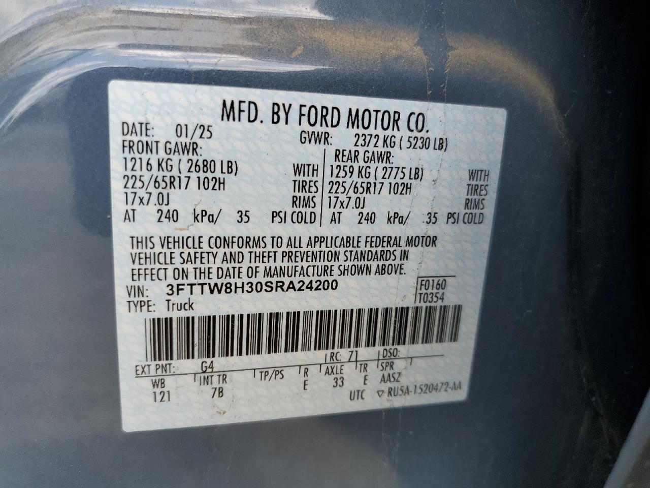 2025 FORD Maverick