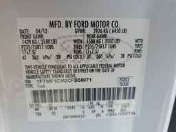 2012 FORD F-150