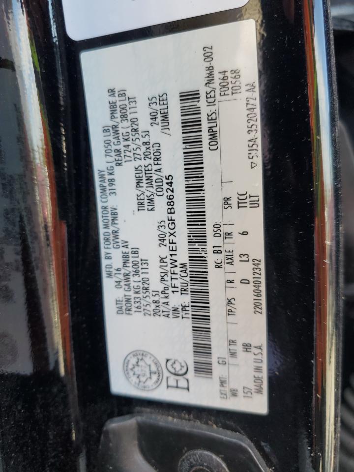 2016 FORD F-150