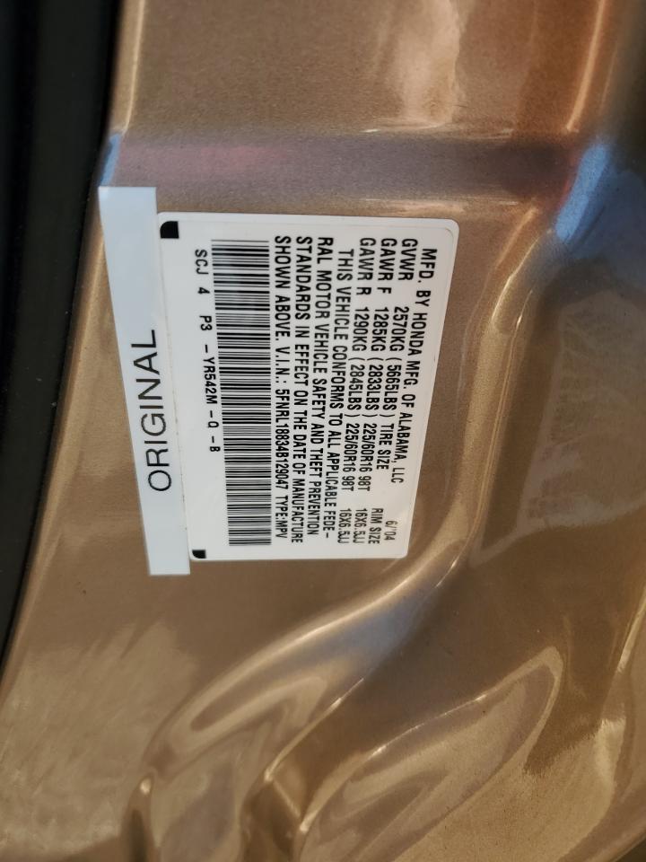 2004 HONDA ODYSSEY