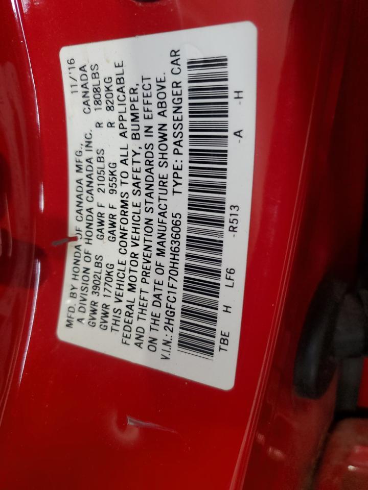 2017 HONDA CIVIC