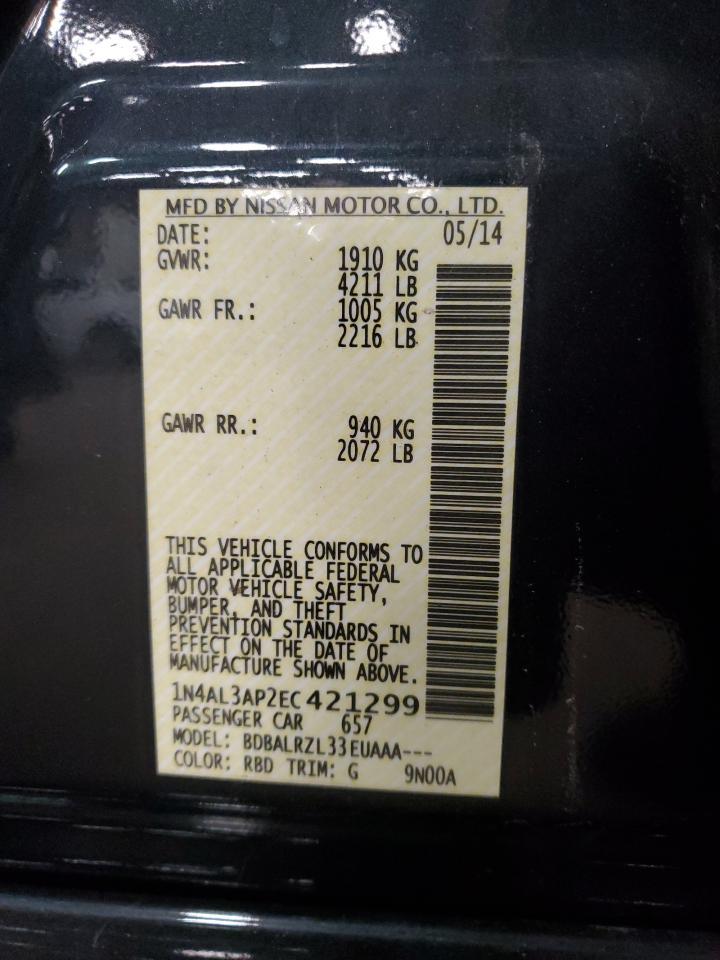 2014 NISSAN ALTIMA