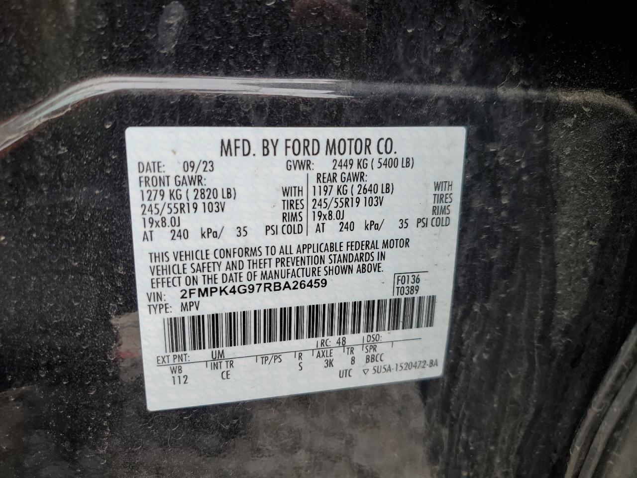 2024 FORD EDGE