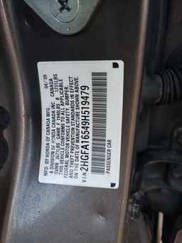 2009 HONDA CIVIC
