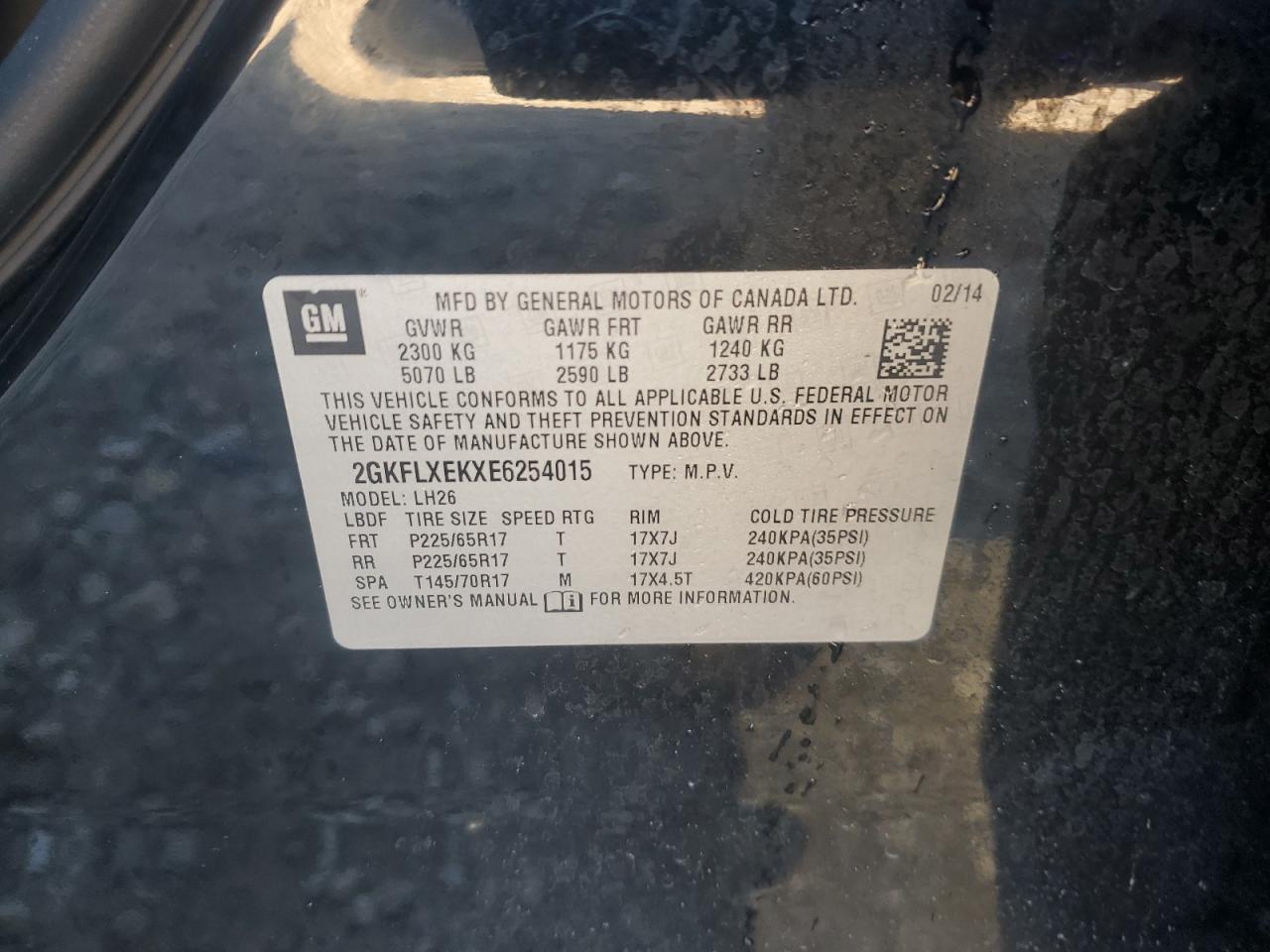 2014 GMC Terrain