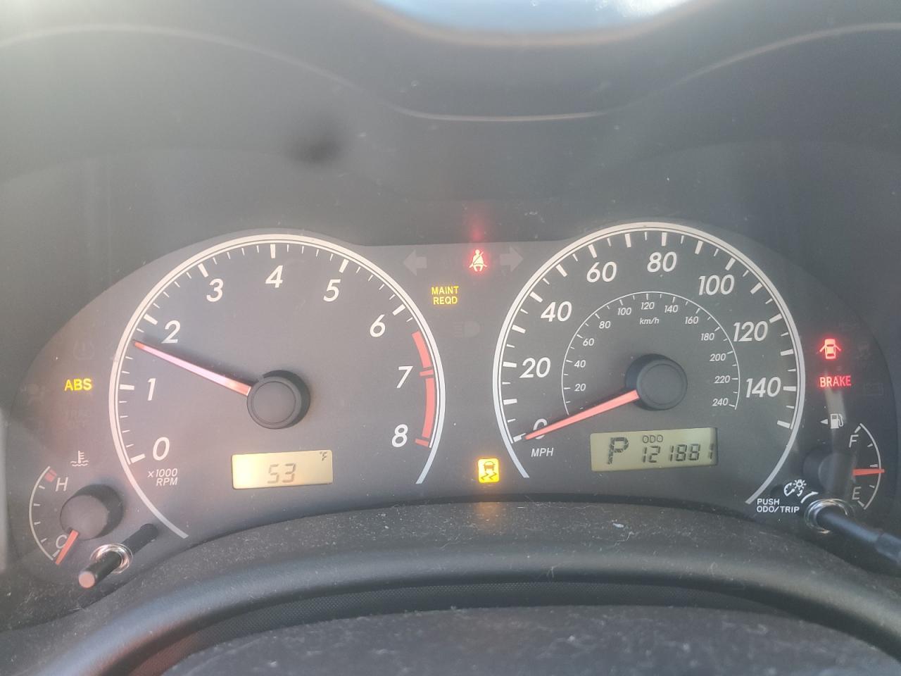 2011 TOYOTA COROLLA