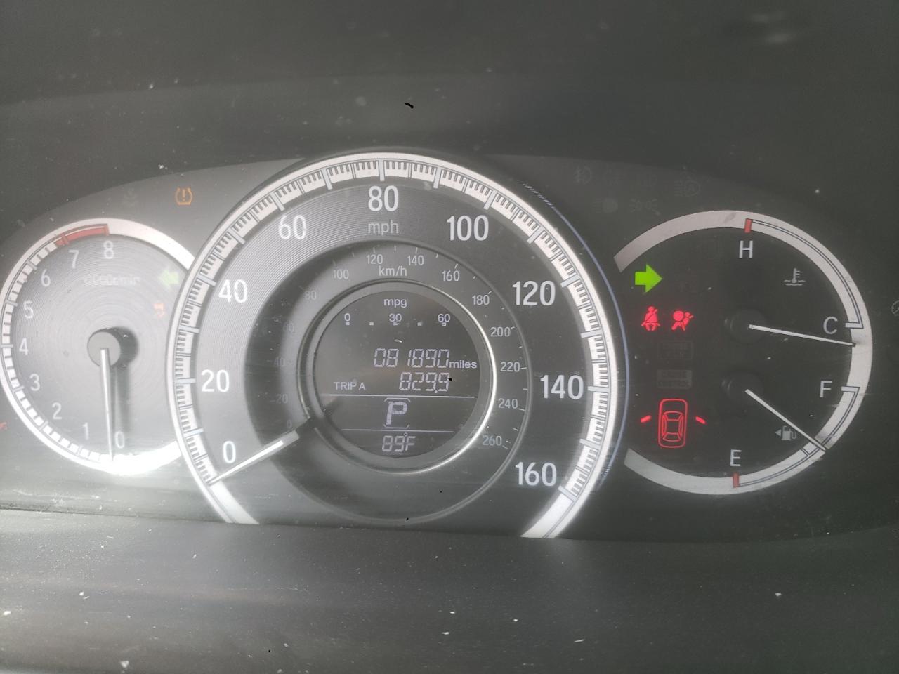 2016 HONDA ACCORD