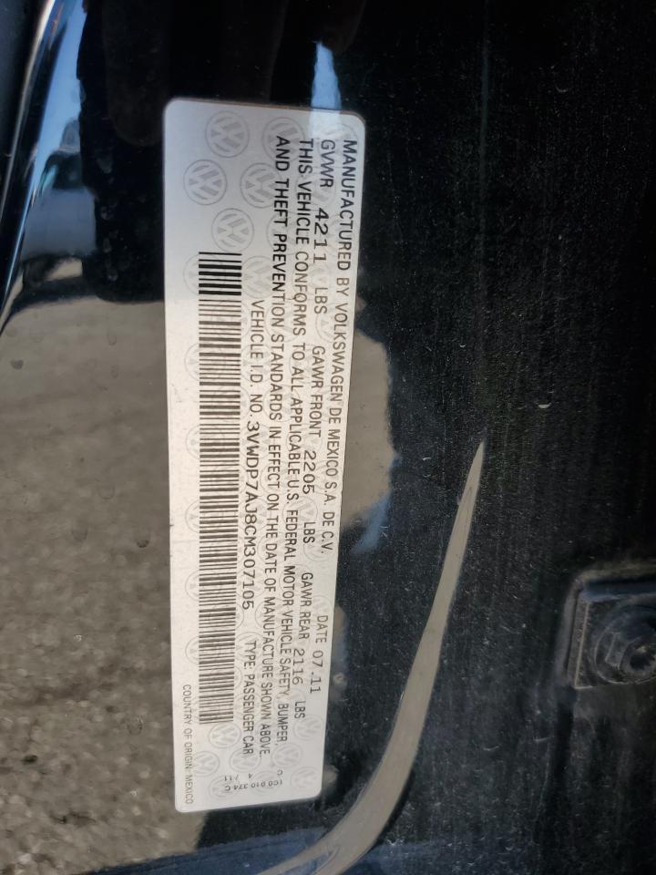 2012 VOLKSWAGEN JETTA