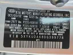 2013 KIA SORENTO