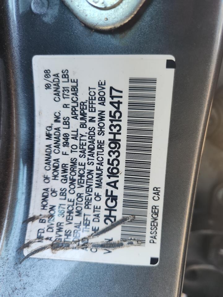 2009 HONDA CIVIC