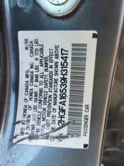 2009 HONDA CIVIC