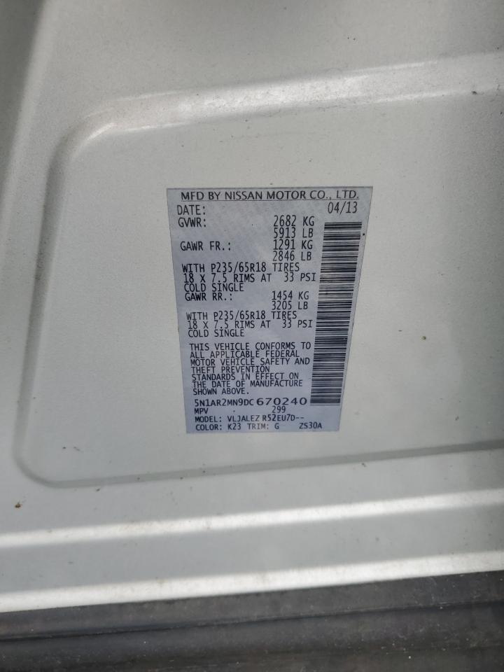 2013 NISSAN PATHFINDER