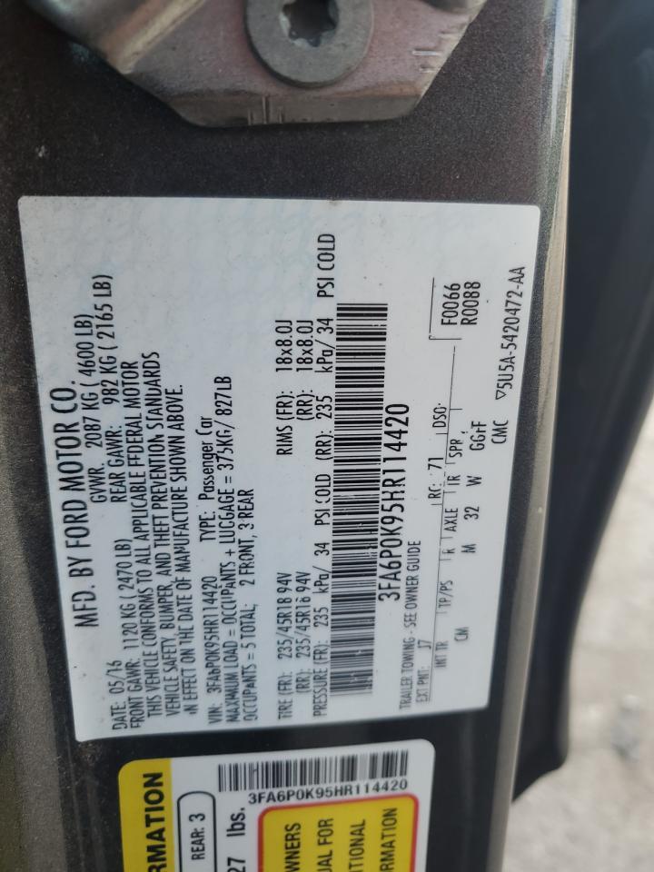 2017 FORD FUSION