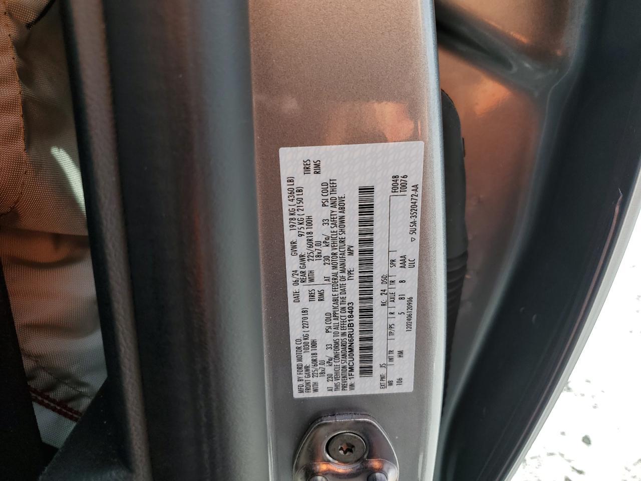 2024 FORD ESCAPE