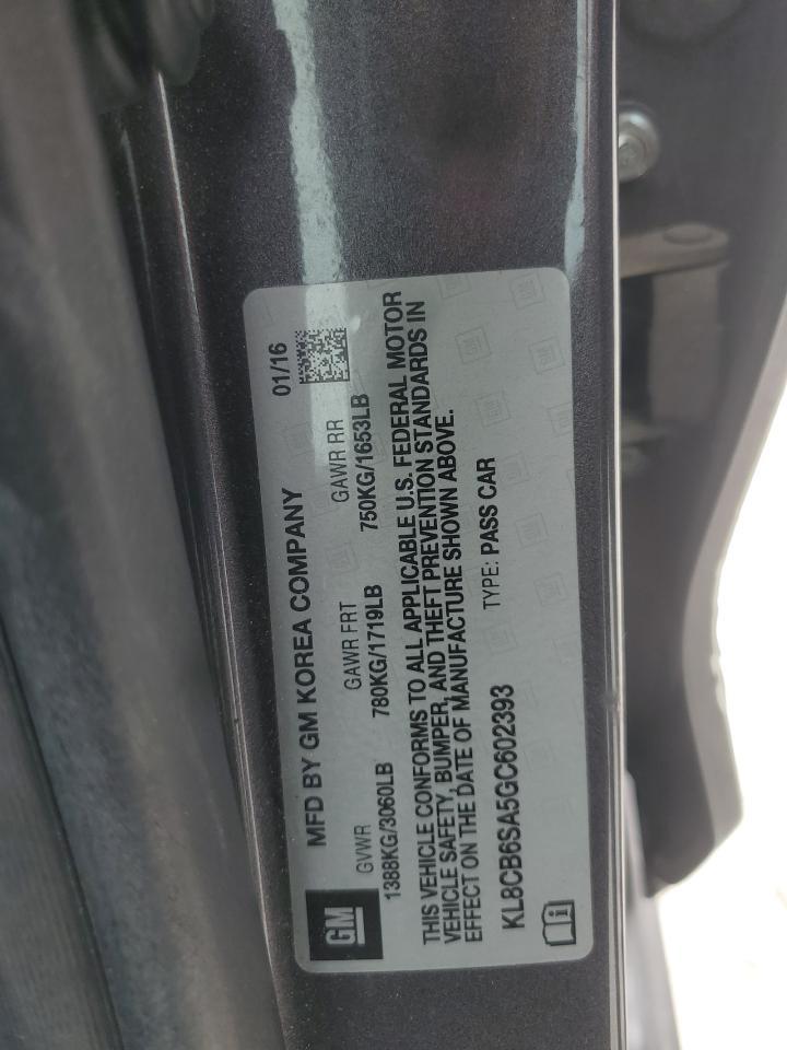 2016 CHEVROLET Spark