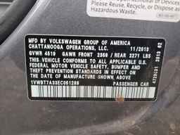 2014 VOLKSWAGEN Passat