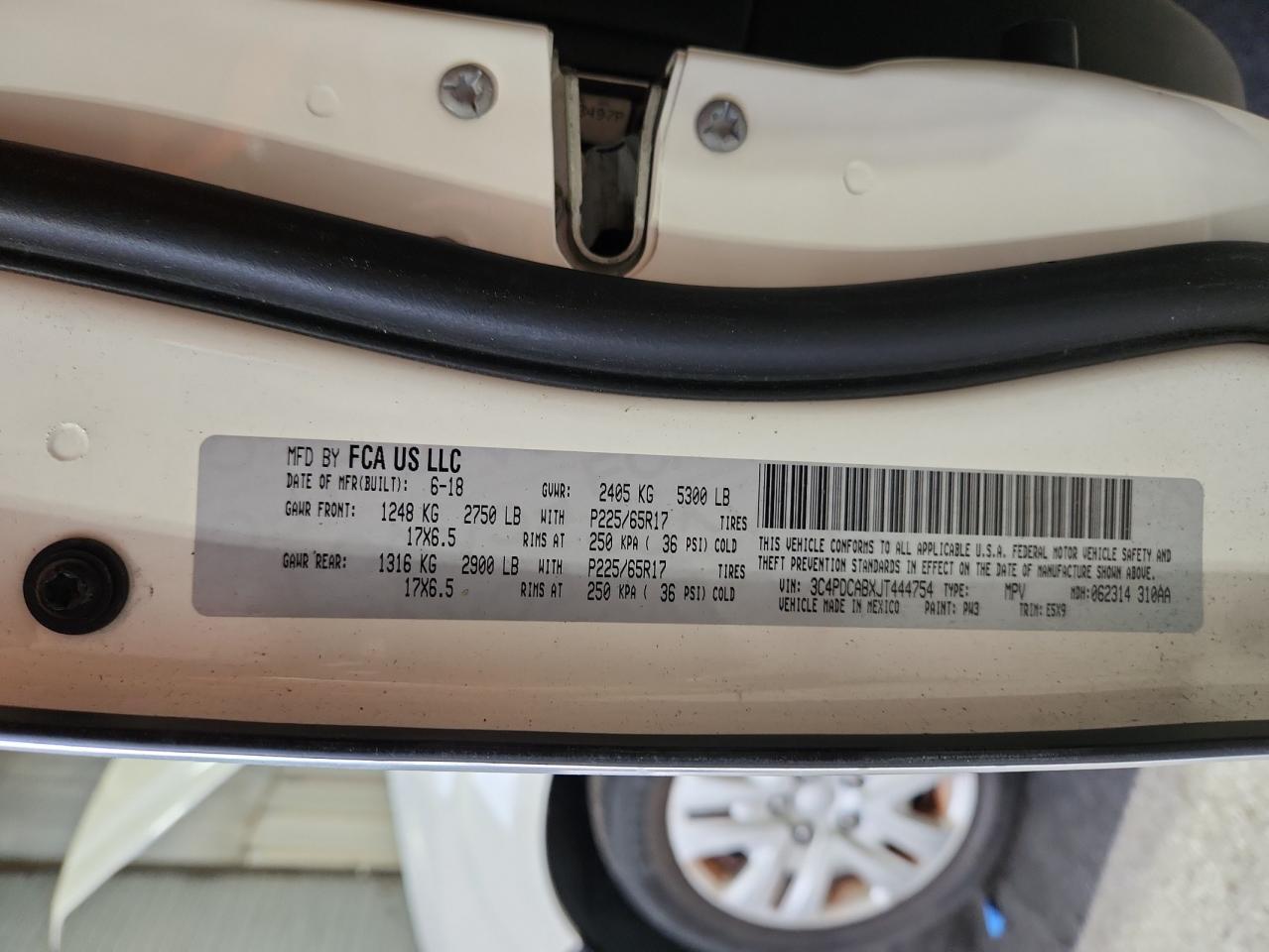2018 DODGE JOURNEY