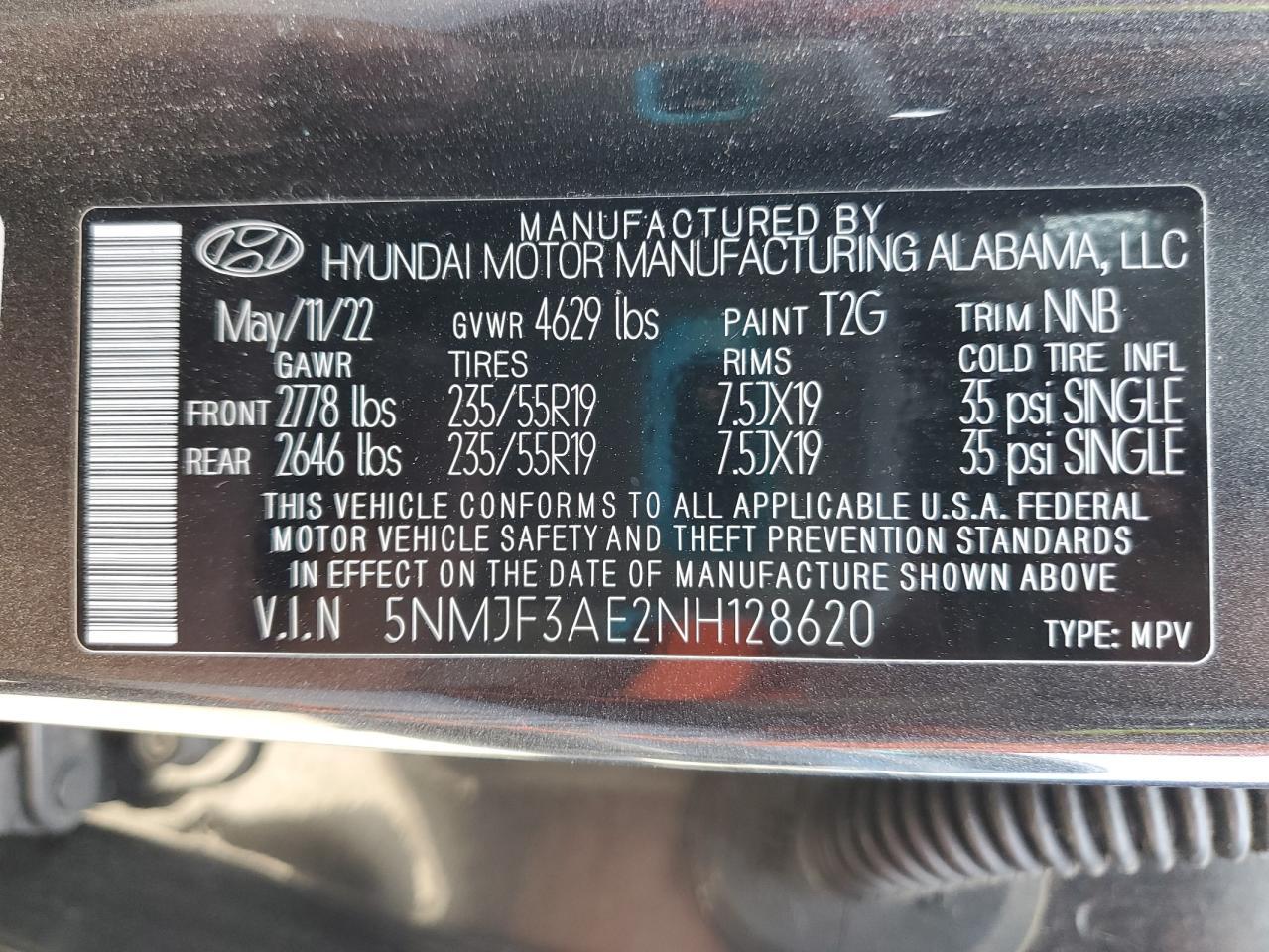 2022 HYUNDAI TUCSON