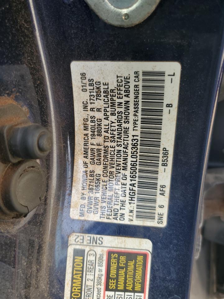 2006 HONDA CIVIC
