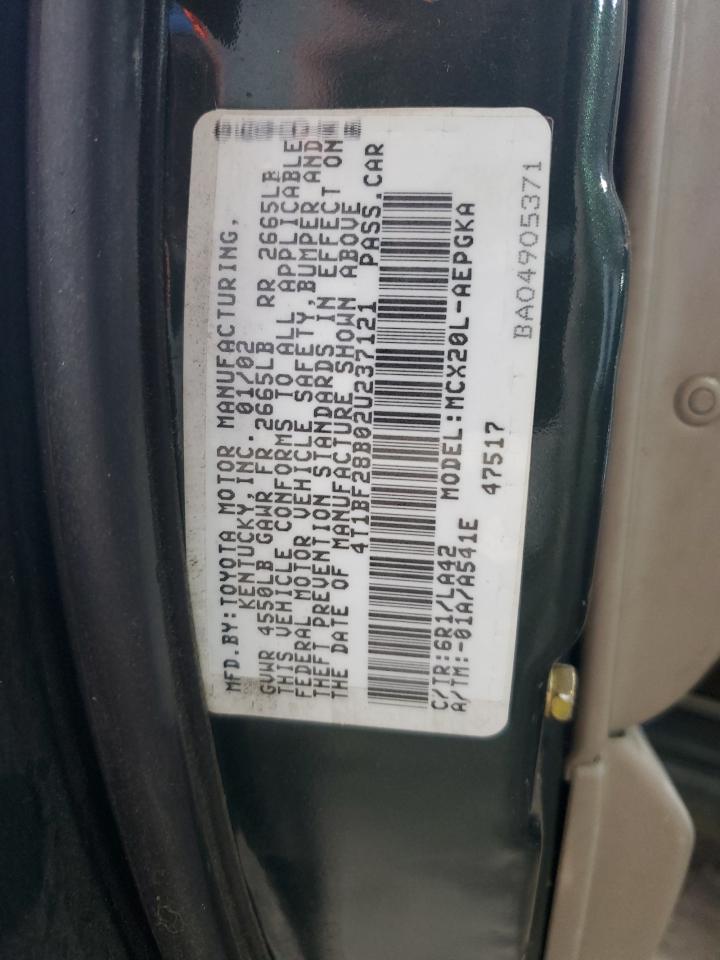 2002 TOYOTA Avalon