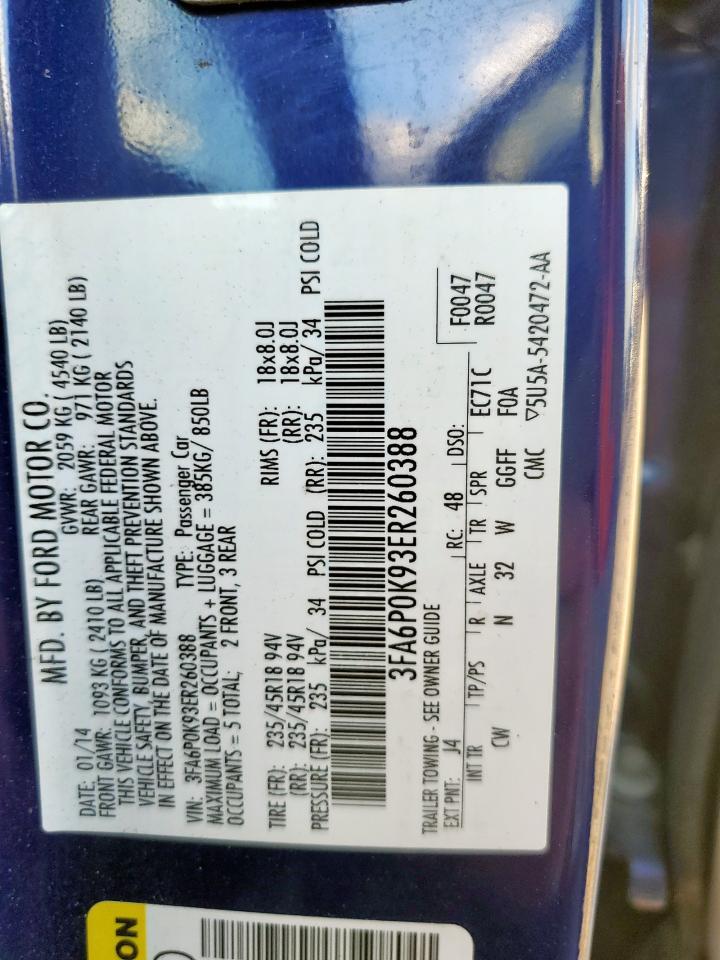 2014 FORD FUSION