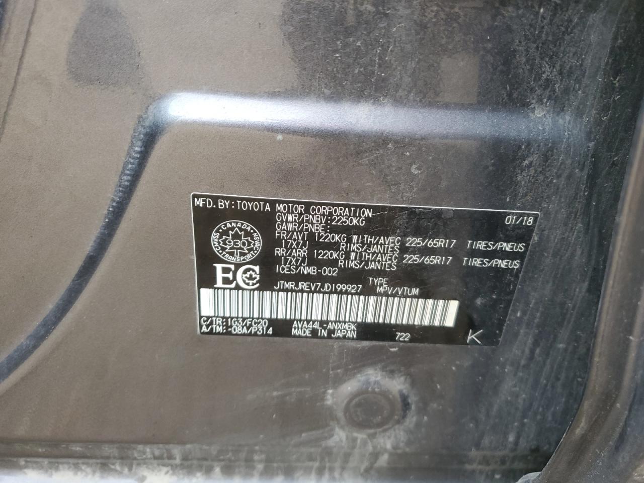2018 TOYOTA RAV4