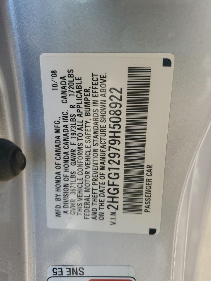 2009 HONDA CIVIC