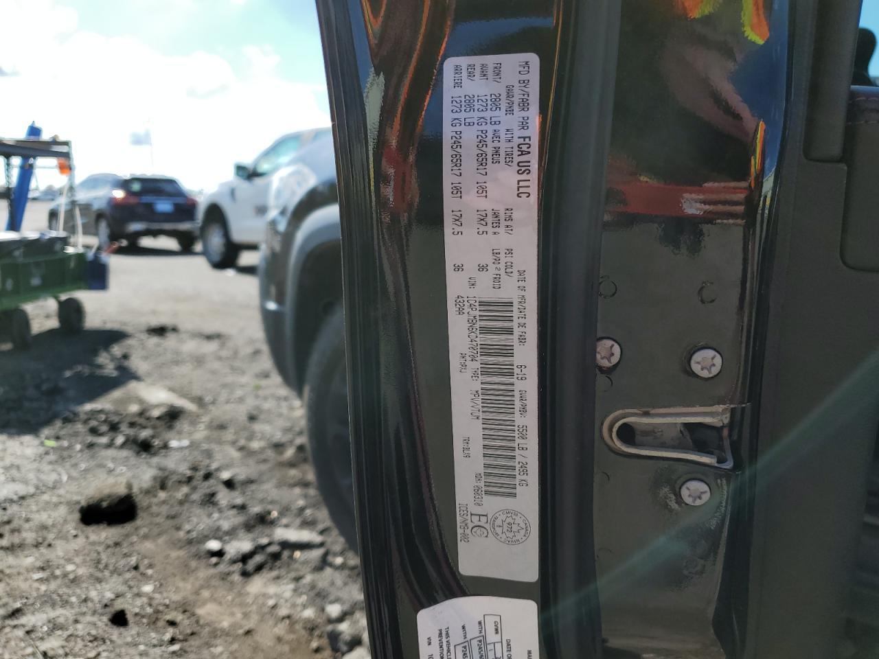 2019 JEEP CHEROKEE