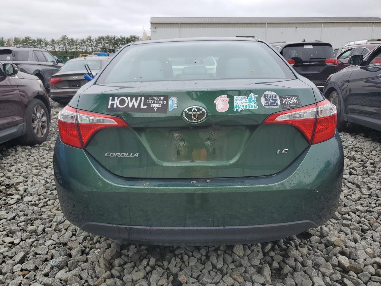 2016 TOYOTA COROLLA