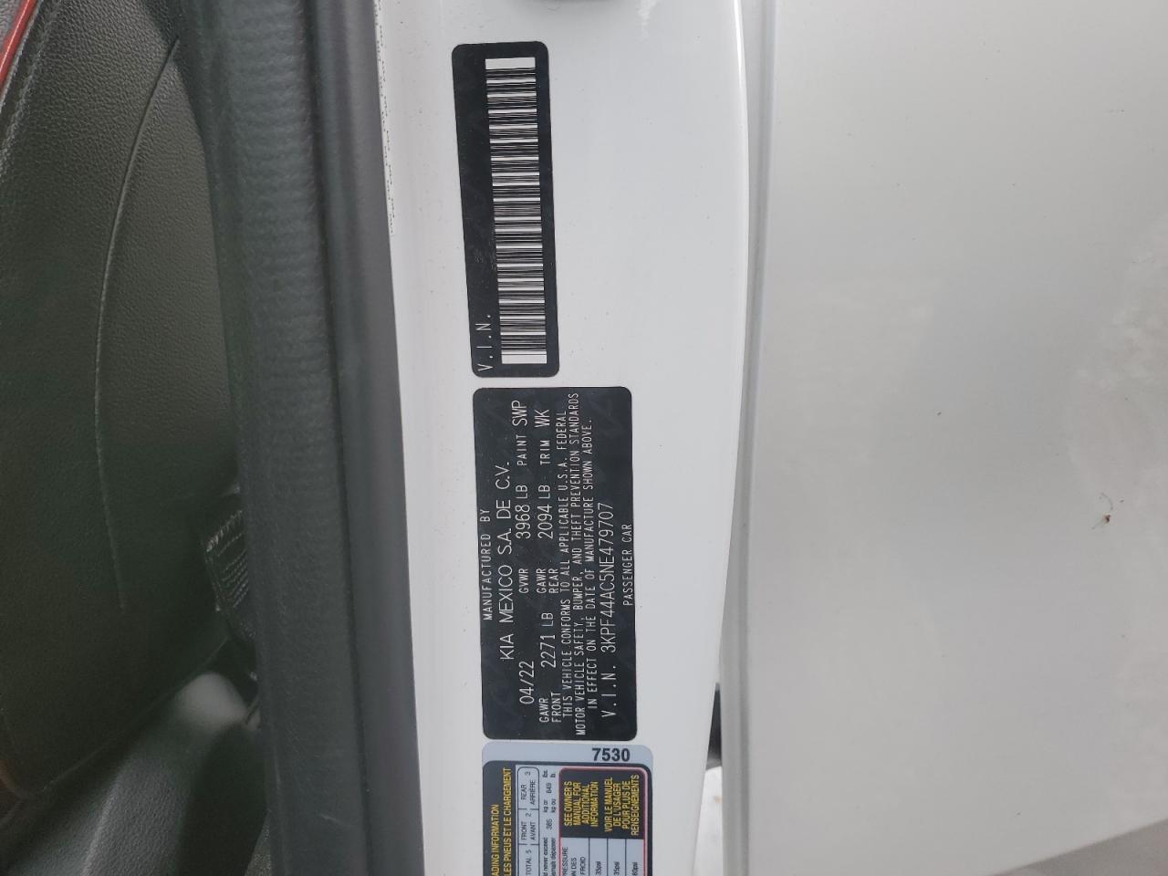 2022 KIA FORTE