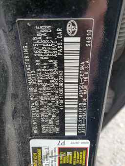 2013 TOYOTA CAMRY