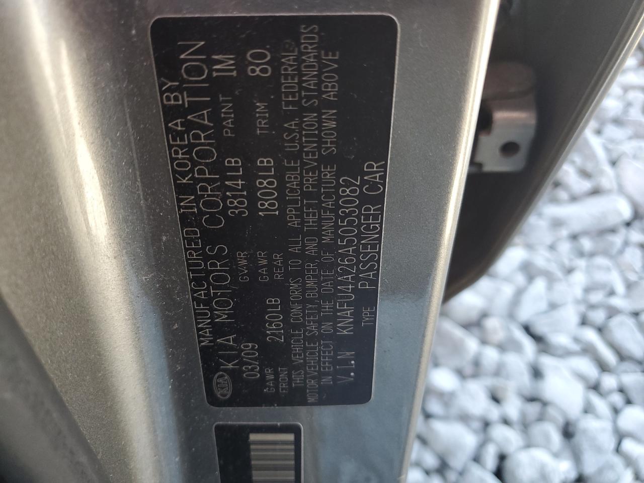 2010 KIA FORTE