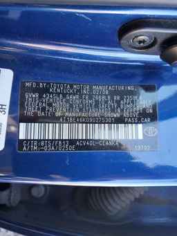 2009 TOYOTA CAMRY