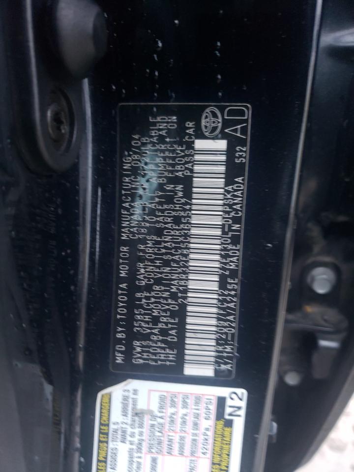 2005 TOYOTA COROLLA