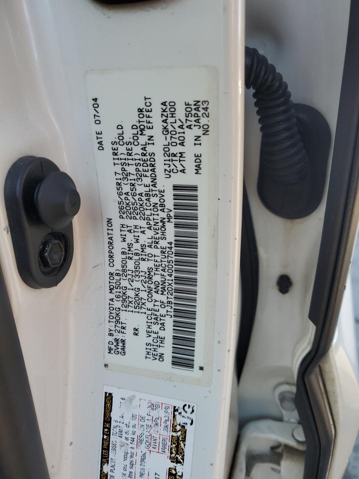 2004 LEXUS Gx