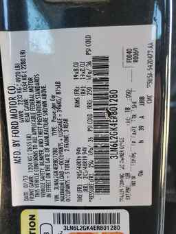 2014 LINCOLN MKZ