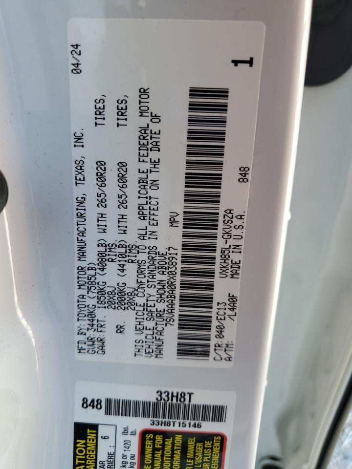 2024 TOYOTA Sequoia