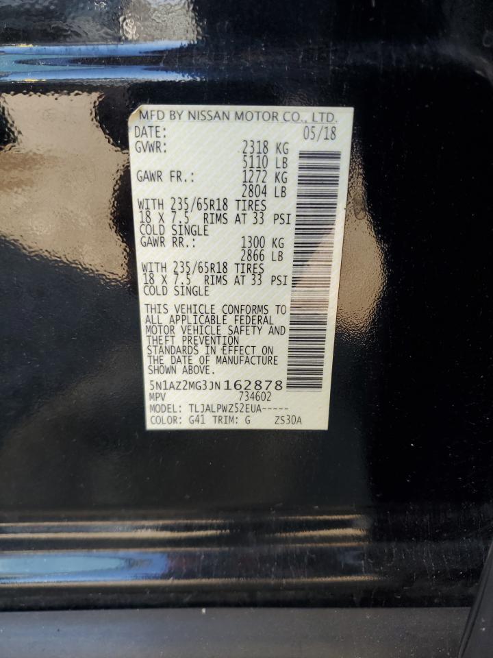 2018 NISSAN MURANO
