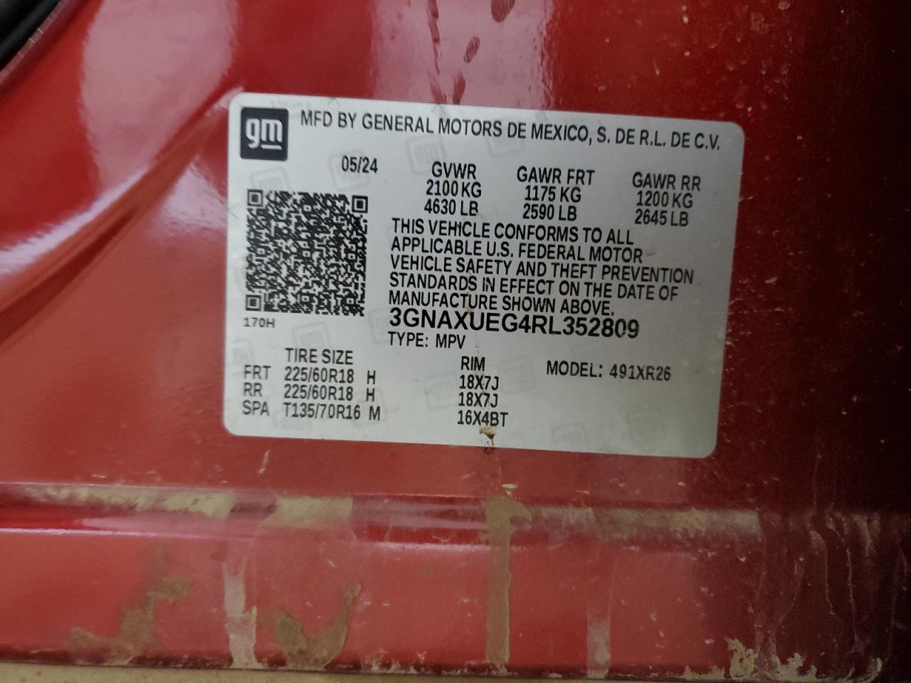 2024 CHEVROLET EQUINOX