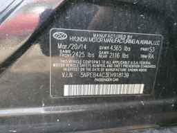 2014 HYUNDAI SONATA