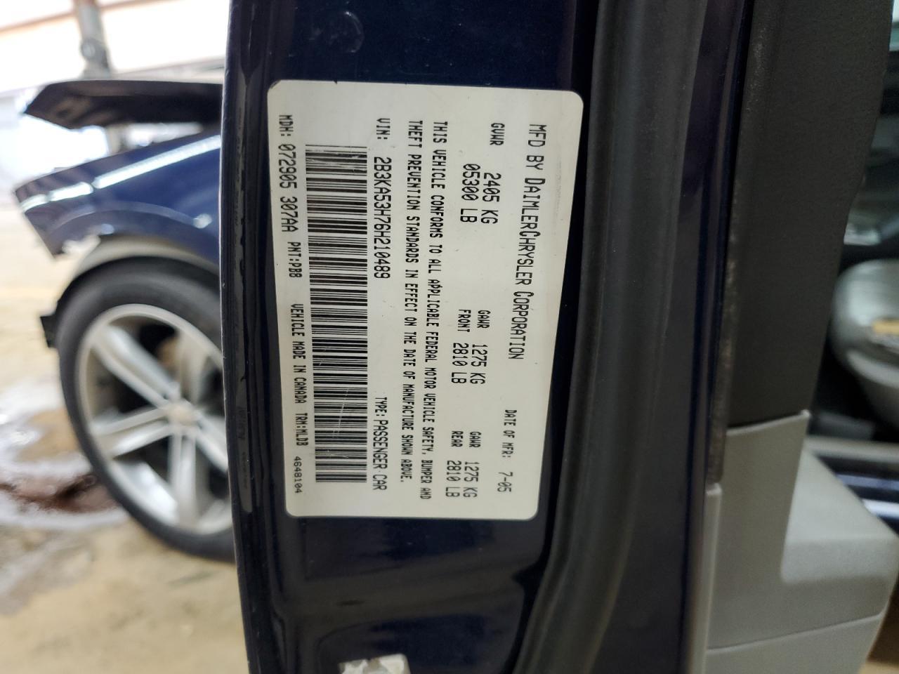 2006 DODGE CHARGER