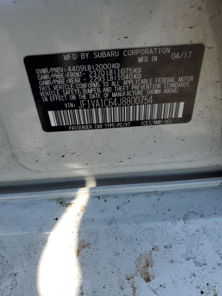 2018 SUBARU WRX