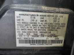 2006 NISSAN ALTIMA