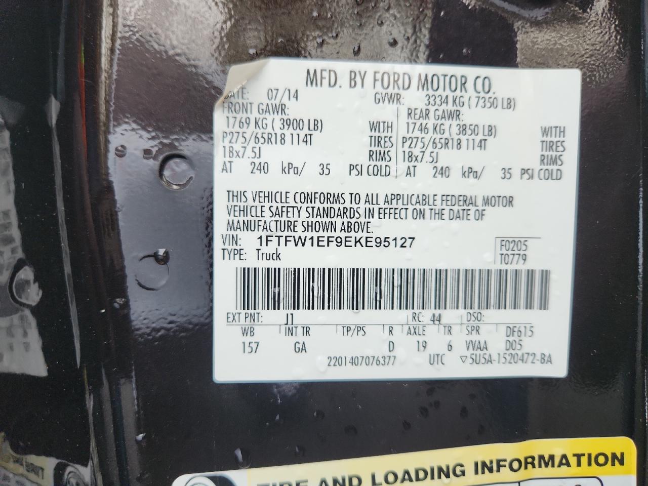 2014 FORD F-150