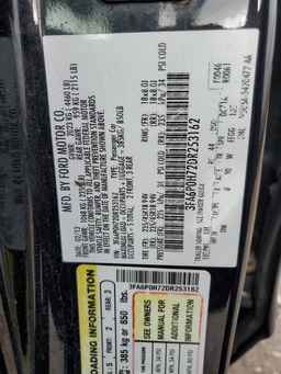 2013 FORD FUSION