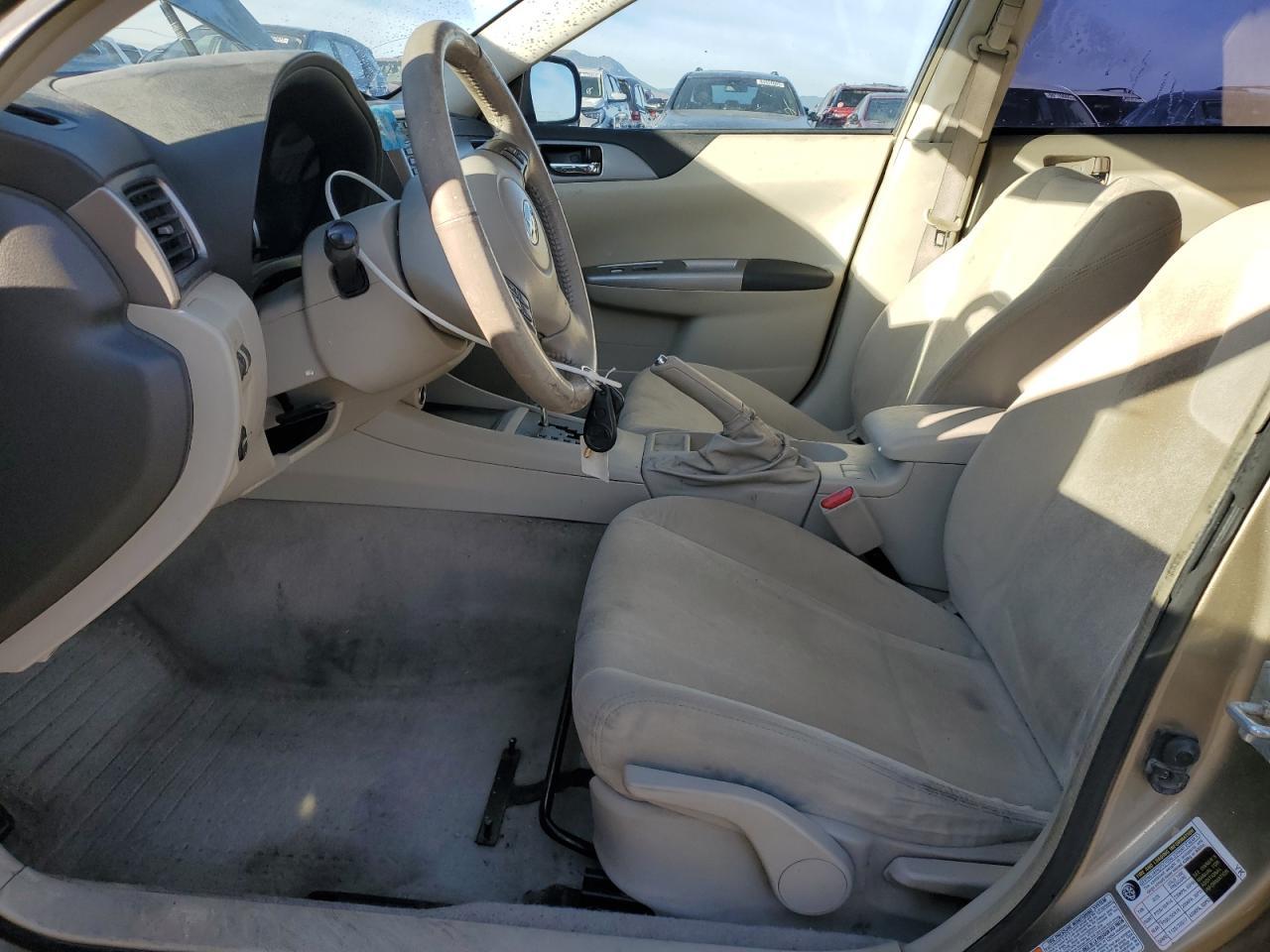 2008 SUBARU IMPREZA