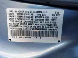 2005 HONDA ODYSSEY