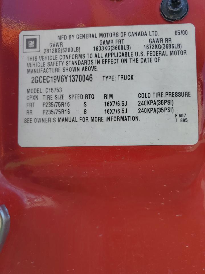 2000 CHEVROLET Silverado