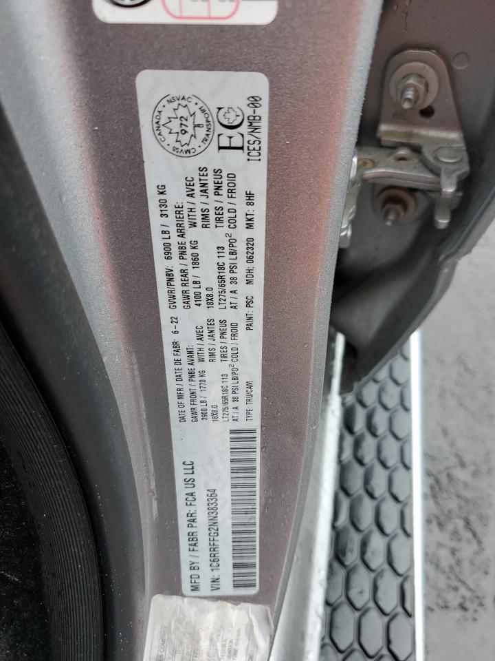 2022 RAM 1500