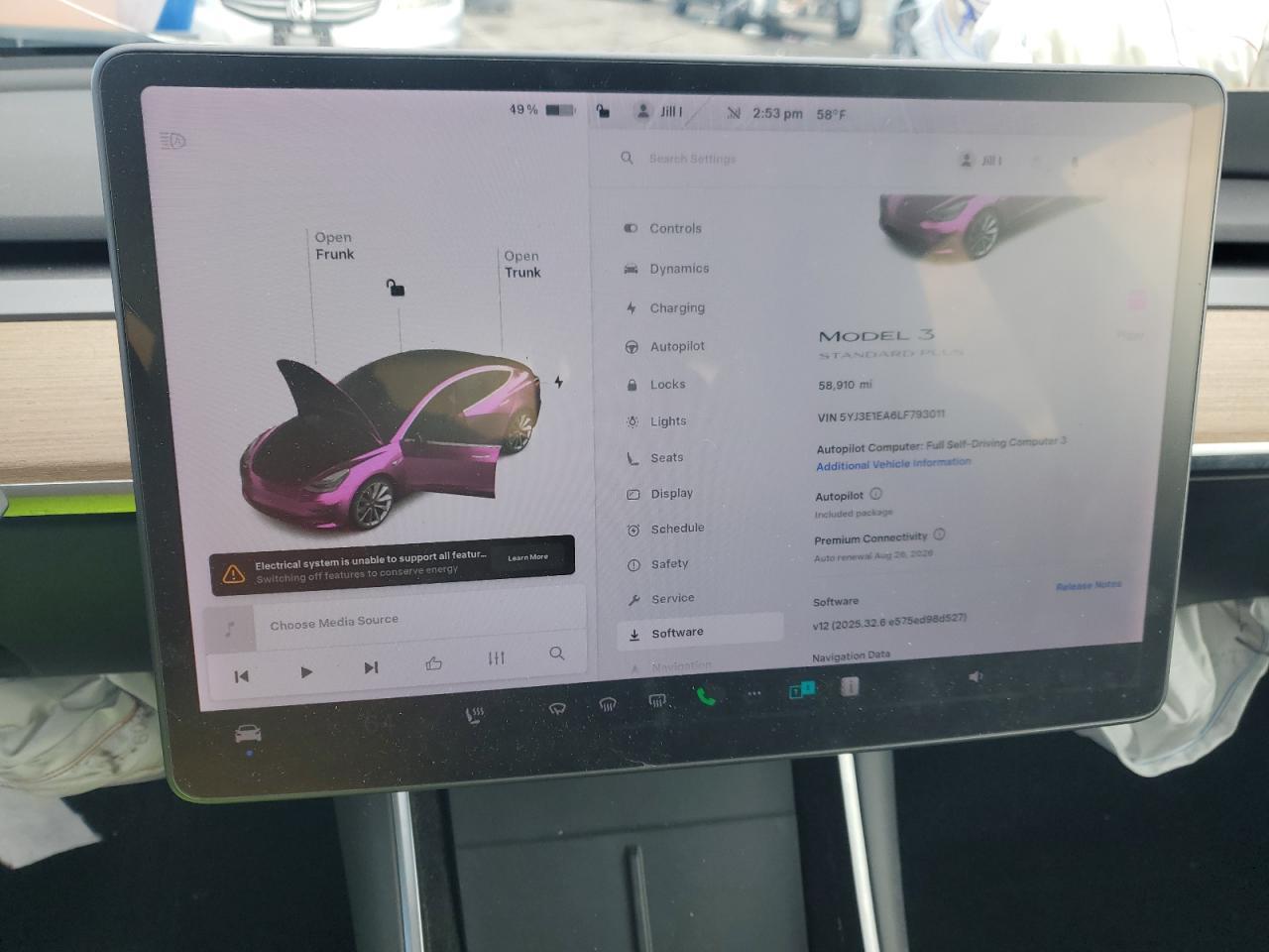 2020 TESLA MODEL 3